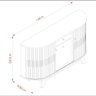 Aparador para Sala Buffet Monza Cumaru Opala - Madetec - 3