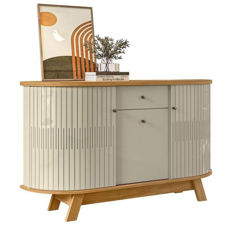 Aparador para Sala Buffet Monza Cumaru Opala - Madetec Aparador para Sala Buffet Monza Cumaru Opala - Madetec