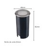 Balizador Led Embutido de Solo 3000k Bivolt Ip67 Nordecor Pinne 6149 - 2