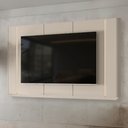 Ver imagem 2 de Painel para Tv 75 Pol com Led 240cm Elysia L05 Off White Fosco - Lyam Decor