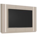 Ver imagem 1 de Painel para Tv 75 Pol com Led 240cm Elysia L05 Off White Fosco - Lyam Decor