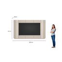 Ver imagem 5 de Painel para Tv 75 Pol com Led 240cm Elysia L05 Off White Fosco - Lyam Decor
