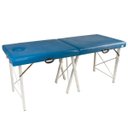 Ver imagem 1 de Maca Profissional Orifício 300kg - Azul Royal