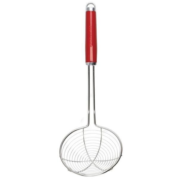 Escumadeira com Cabo em ABS Vermelho KitchenAid - 1