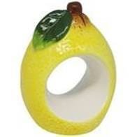 Conjunto 4 Aneis para Guardanapo Cerâmica Lemons - 2