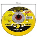 Ver imagem 2 de Suporte para Disco de Lixa Aderente 125mm 8 Furos | 05 Un