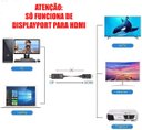 Ver imagem 2 de Cabo Displayport para Hdmi 5 Metros para Ligar o Note na Tv