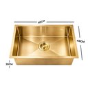 Ver imagem 5 de Kit Cuba Gourmet Cozinha 50x40 Inox 304 com Torneira 2 Saídas Misturador Brinovar