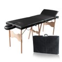 Ver imagem 1 de Maca Reclinável com Orifício Madeira 200kg Preto