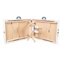 Ver imagem 4 de Maca Reclinável com Orifício Madeira 200kg - Branco