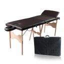 Ver imagem 1 de Maca Reclinável com Orifício Madeira 200kg - Marrom