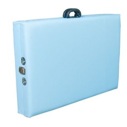 Maca Portátil com orifício Madeira 200kg - Azul Claro - 5