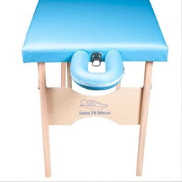 Maca Portátil com orifício Madeira 200kg - Azul Claro - 3