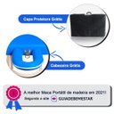 Ver imagem 2 de Maca Portátil com orifício Madeira 200kg - Azul Royal