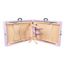 Ver imagem 4 de Maca Portátil com Orifício Madeira 200kg - Lilás Claro