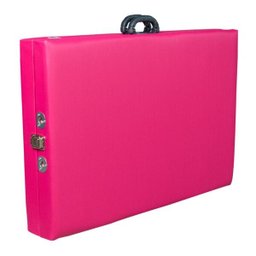 Maca Portátil com Orifício Madeira 200kg - Pink - 4