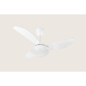 Ventilador de Teto Âmbar Branco 127V Tron