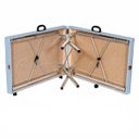 Ver imagem 3 de Maca Portátil com orifício - Verde claro