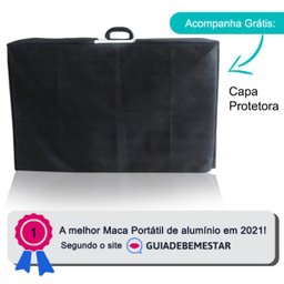 Maca Portátil com orifício - Verde claro - 2
