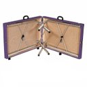 Ver imagem 3 de Maca Portátil com orifício - Roxo