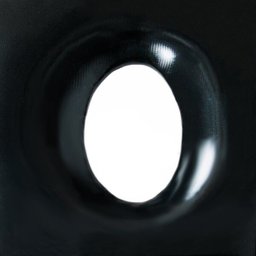 Maca Portátil com orifício - Preto - 5