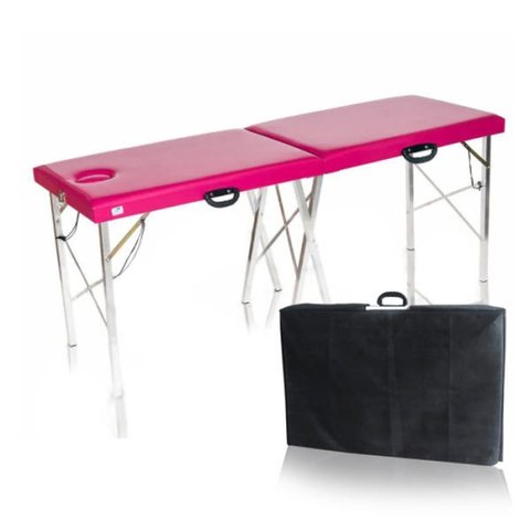 Maca Portátil com orifício - pink