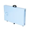 Ver imagem 4 de Maca Portátil com orifício - Azul Claro