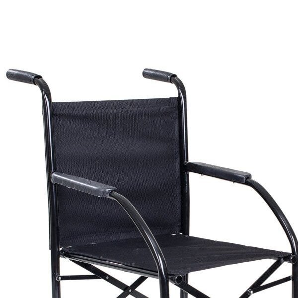 Cadeira De Rodas Cds Econômica Preto - Preto - 4