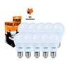 Kit com 10 Lâmpadas LED Bulbo 9W 6500K Luz Branca Bivolt – Foxlux - 1