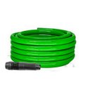 Ver imagem 1 de Kit Mangueira 7/16” x 1,5mm 30 Metros Verde com 1 esguicho e 1 conexão de ½” – Famastil