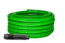 Ver imagem 1 de Kit Mangueira 7/16” x 1,5mm 30 Metros Verde com 1 esguicho e 1 conexão de ½” – Famastil
