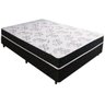 Cama Box Conjugado Ortopédico Casal Branco Bamboo 138x188x40 - 1