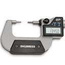 Ver imagem 3 de Micrômetro Externo Digital Pontas Finas Ø3x10mm - Cap. 0-25mm - Graduação de 0,01mm - Ref. 112.080b-