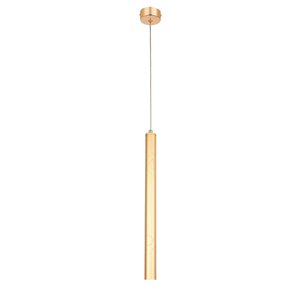 Pendente 3,2x40cm 5w 3000k Bivolt Metal Dourado+acrílico