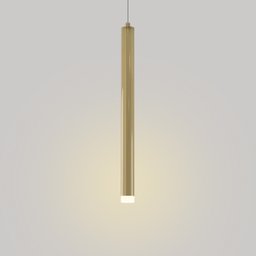 Pendente 3,2x40cm 5w 3000k Bivolt Metal Dourado+acrílico - 4