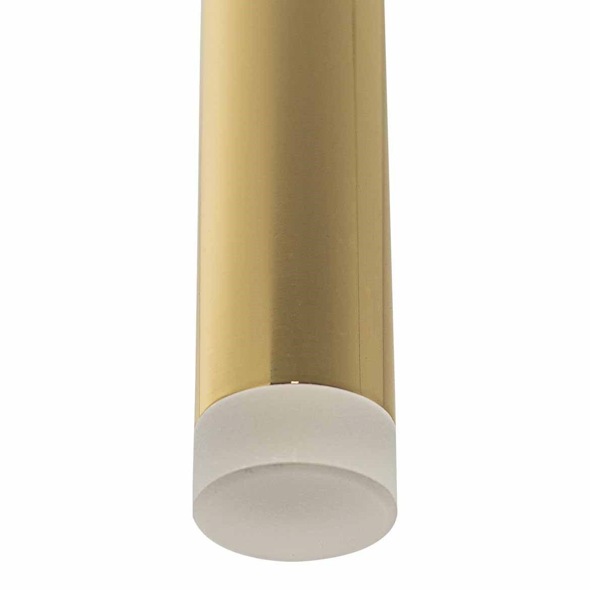 Pendente 3,2x40cm 5w 3000k Bivolt Metal Dourado+acrílico - 2