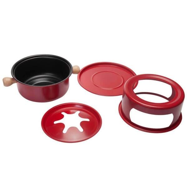 Panela de Fondue Vermelha 16cm 11 peças - Casambiente - 8