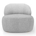 Ver imagem 3 de Kit 2 Poltronas Organica Decorativa Eloa Linho Cinza