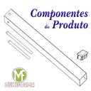 Ver imagem 3 de Suporte Pia Chumbar Bancada Aparador Mesa 60 Cm Preto