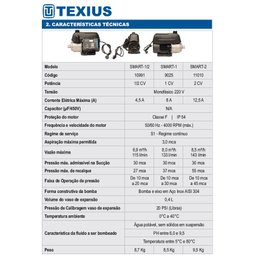 Pressurizador Inversor de Frequência 1/2 Cv Texius Smart Pump - 4