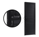 Ver imagem 3 de Porta Palheta sem Ventilação Alumínio 210cm x 90cm Direita Linha 25