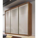 Ver imagem 2 de Guarda Roupa Casal 3 Portas 6 Gavetas - Sollo-cumaru Off White - Móveis Novo Horizonte
