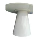 Ver imagem 6 de Mesa de Jantar Cone Redonda 110cm em Laca - Branco