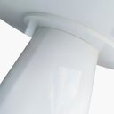 Ver imagem 5 de Mesa de Jantar Cone Redonda 110cm em Laca - Branco