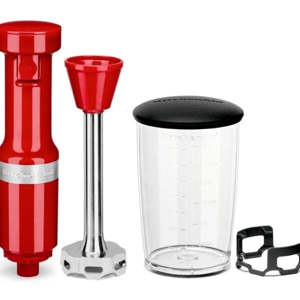 Mixer de Mão com Velocidade Variável 110v Vermelho KitchenAid - 2