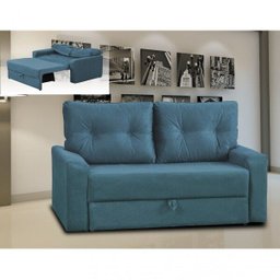 Sofá Cama Retrátil 2 Lugares Hebe Matrix - 3