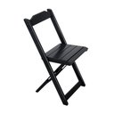 Ver imagem 5 de Kit 8 Conjuntos de Mesa Dobráveis de Madeira 70x110cm com 6 Cadeiras Preta - Cor: Preto