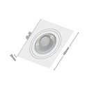 Ver imagem 2 de Spot de Embutir Plano Save Energy Par 20 E27 Bivolt Branco