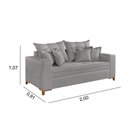 Ver imagem 3 de Sofá Martins M-205 Linho 200cm Living Estofados Martins