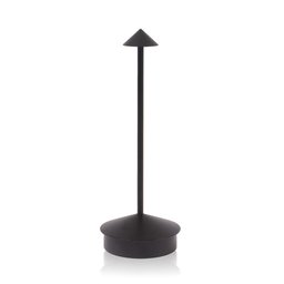 Abajur Luminária Slim Mesa Led Touch Preto - 1